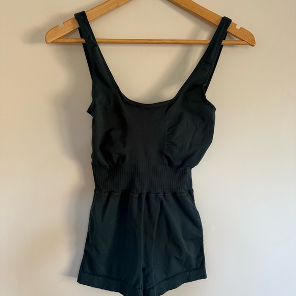 Free People Movement Good Karma Runsie in dark teal Size: XS/S - Picture 1 of 2